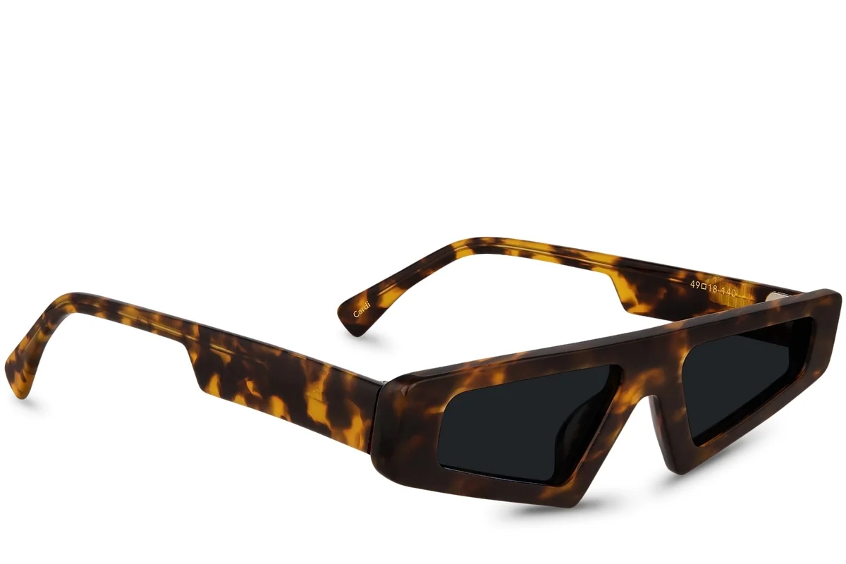 BLACKSHEEP Cardi geometric tortoiseshell sunglasses