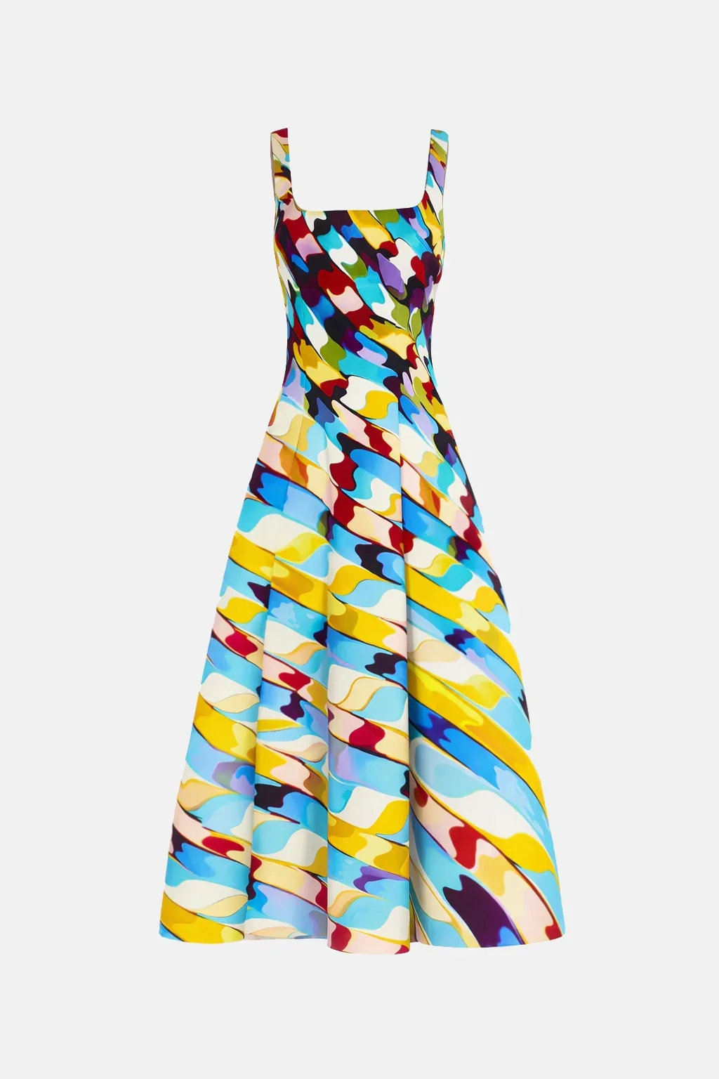 Mary Katrantzou Beaux Dress in Reticello Primrose print